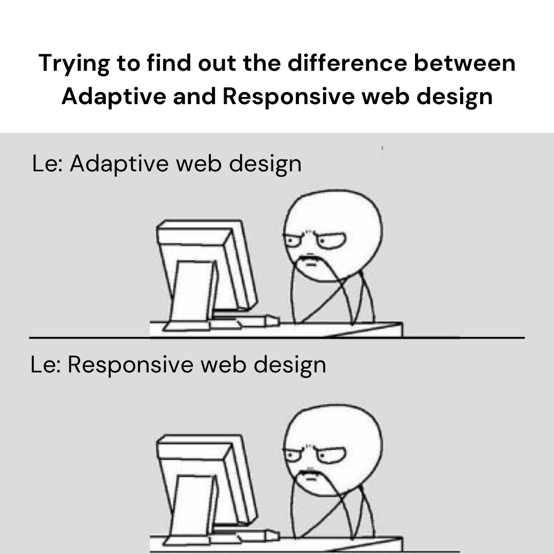 Adaptive vs Responsive Design
